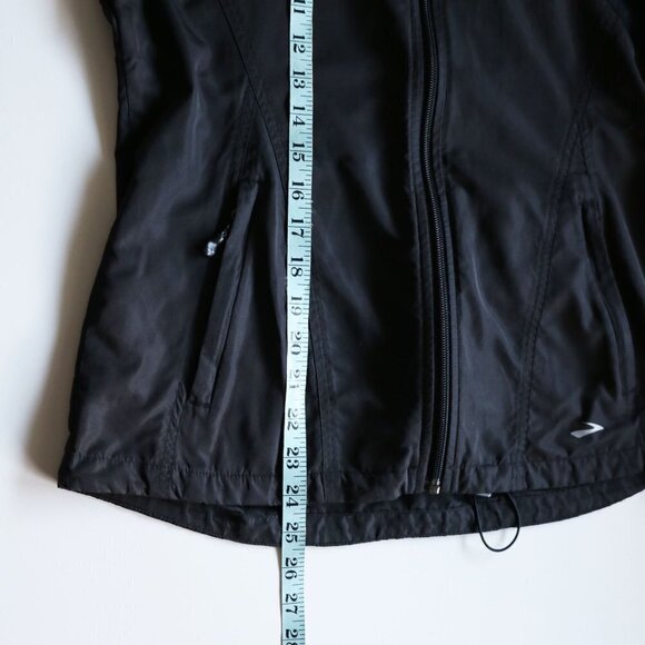 Brooks Black Size Small Full Zip Windbreaker Jacket Shelter Technology Active - Picture 9 of 12